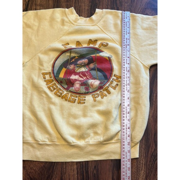 Vtg 1980’s Cabbage Patch Kids Camp Juniors Sz M Jean Top Made USA READ - Picture 8 of 12
